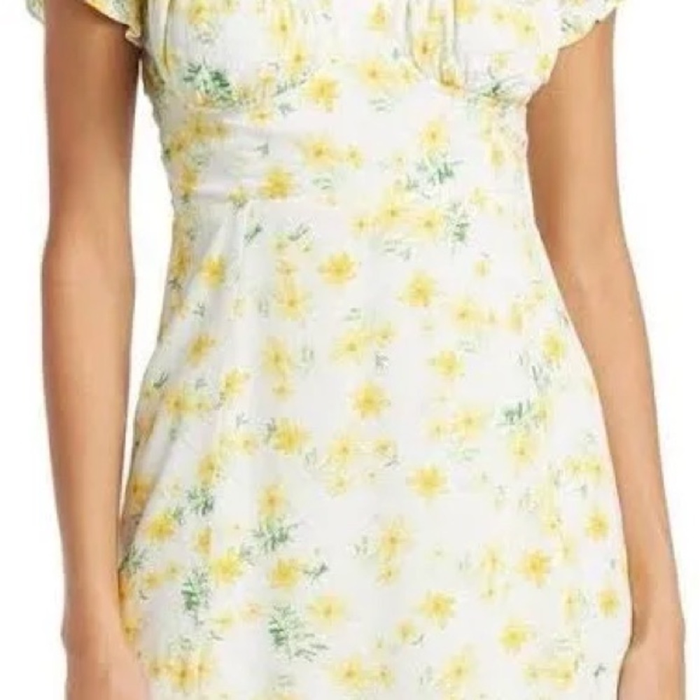 Sophie Rue Yellow Floral Dress